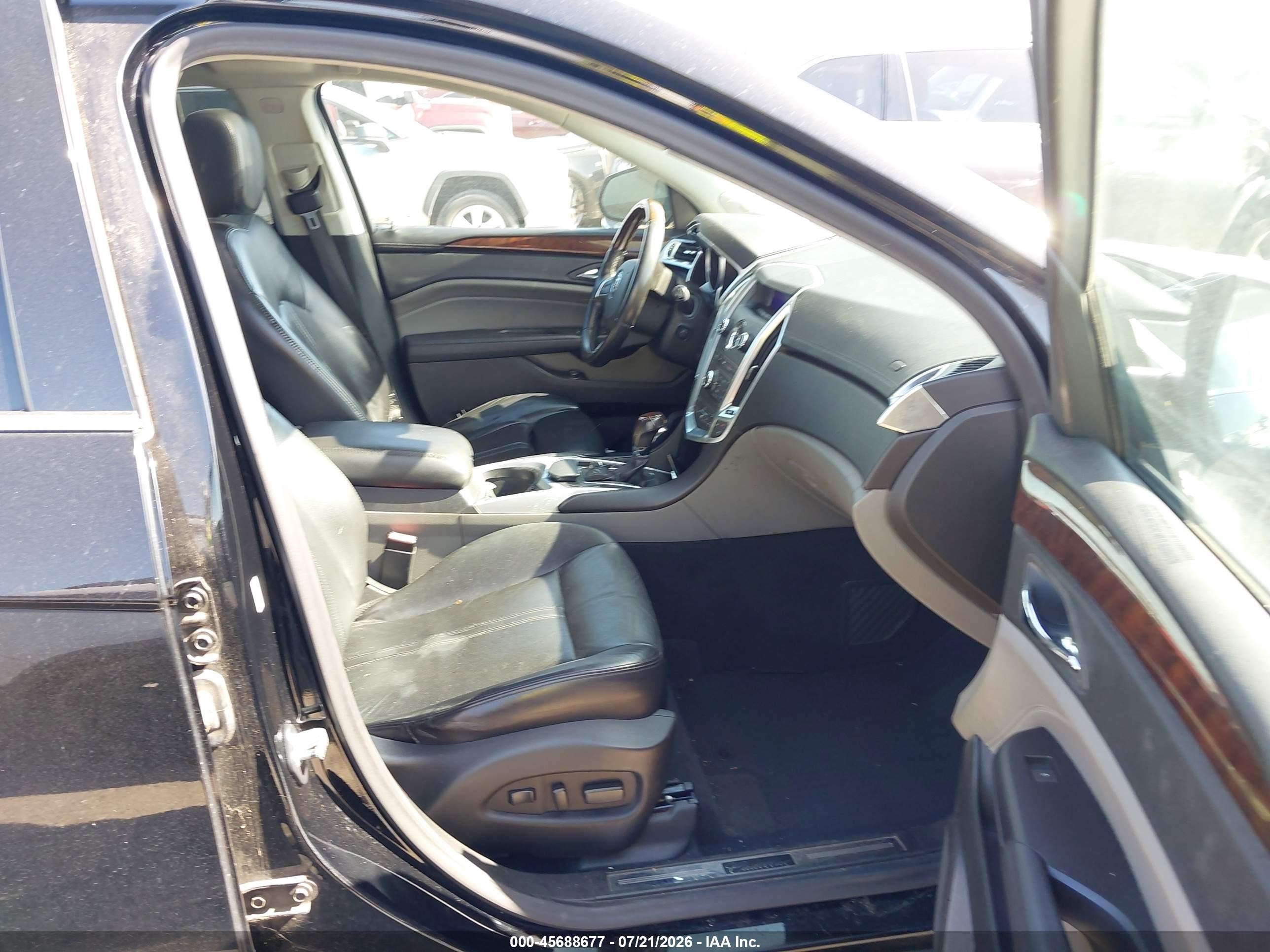 2011 Cadillac Srx Luxury Collection Black vin: 3GYFNDEYXBS666371