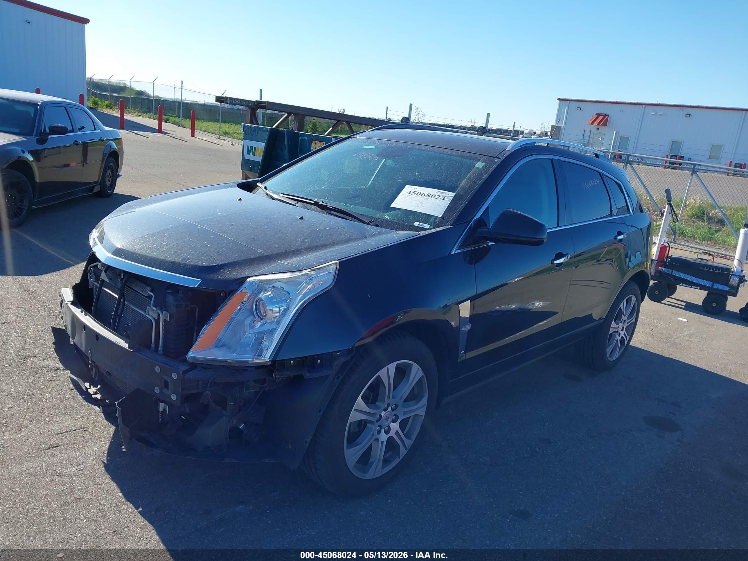 2012 Cadillac Srx Performance Collection Black vin: 3GYFNEE30CS512599