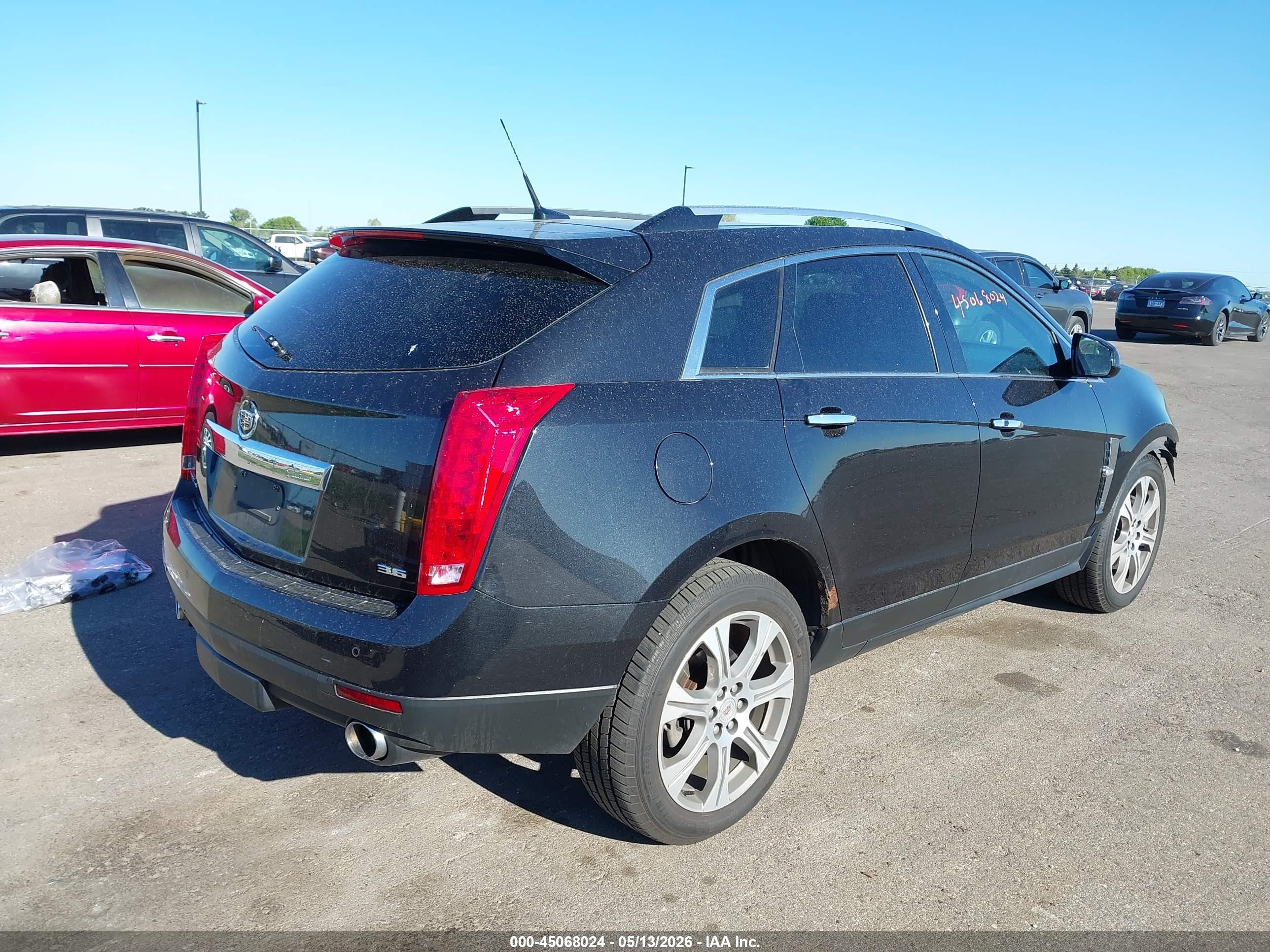 2012 Cadillac Srx Performance Collection Black vin: 3GYFNEE30CS512599