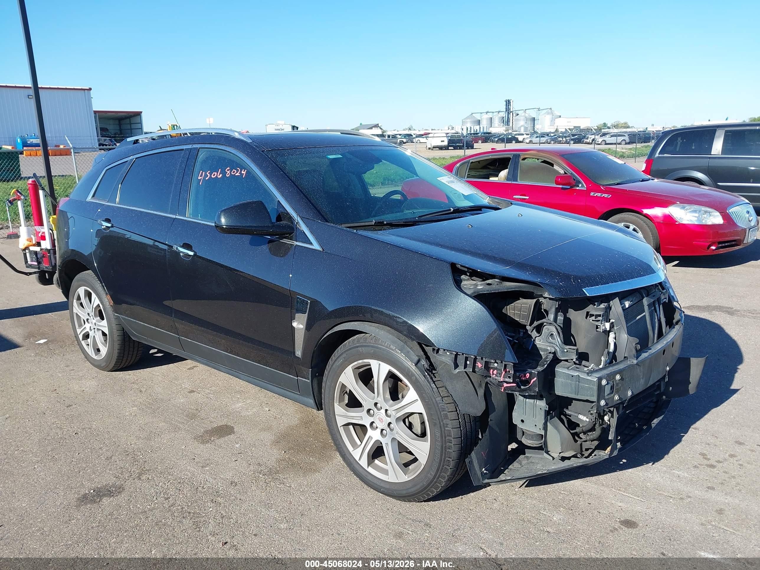 2012 Cadillac Srx Performance Collection Black vin: 3GYFNEE30CS512599