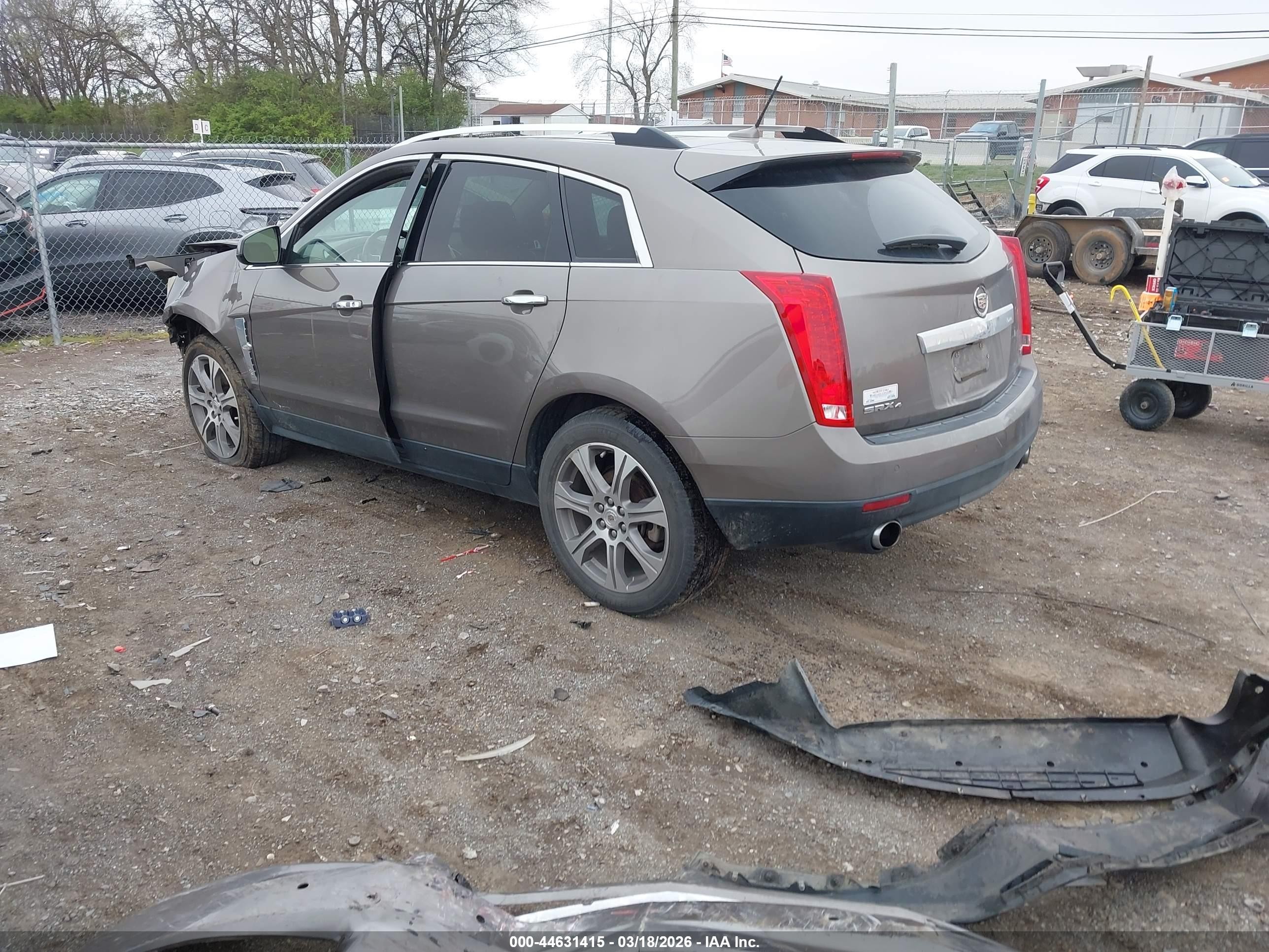 2012 Cadillac Srx Performance Collection Gray vin: 3GYFNEE30CS522338