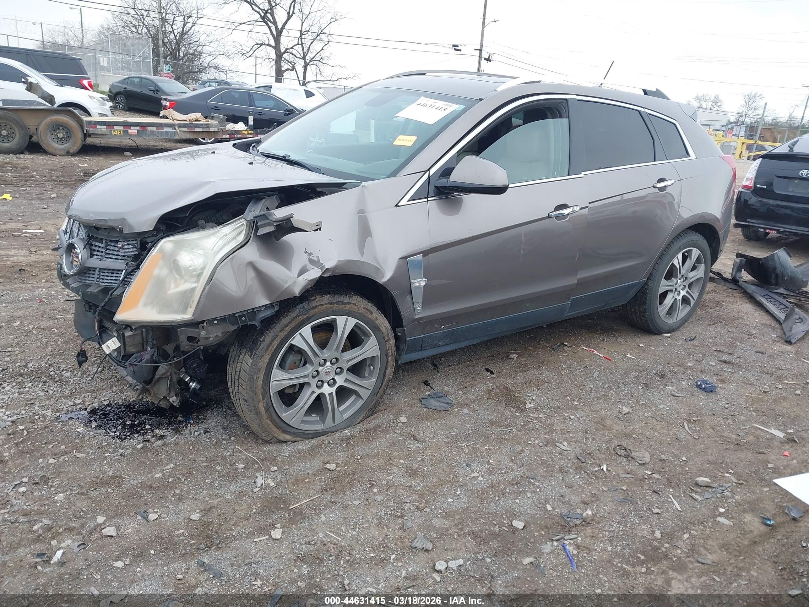 2012 Cadillac Srx Performance Collection Gray vin: 3GYFNEE30CS522338