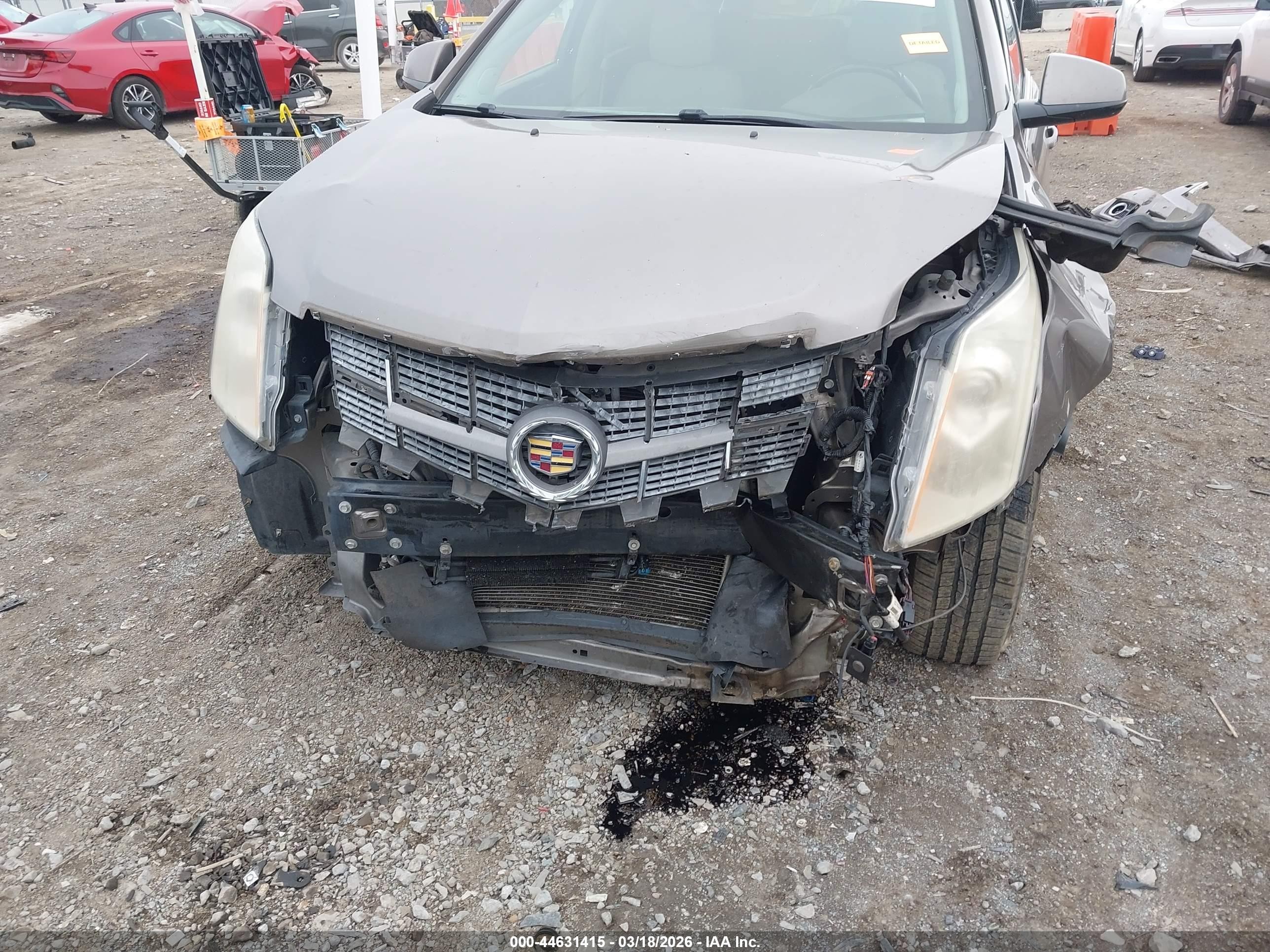 2012 Cadillac Srx Performance Collection Gray vin: 3GYFNEE30CS522338