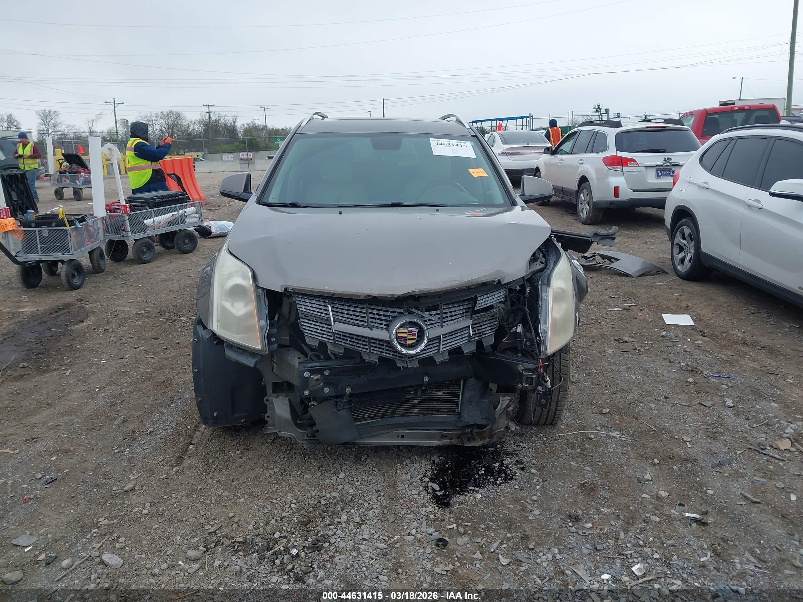 2012 Cadillac Srx Performance Collection Gray vin: 3GYFNEE30CS522338