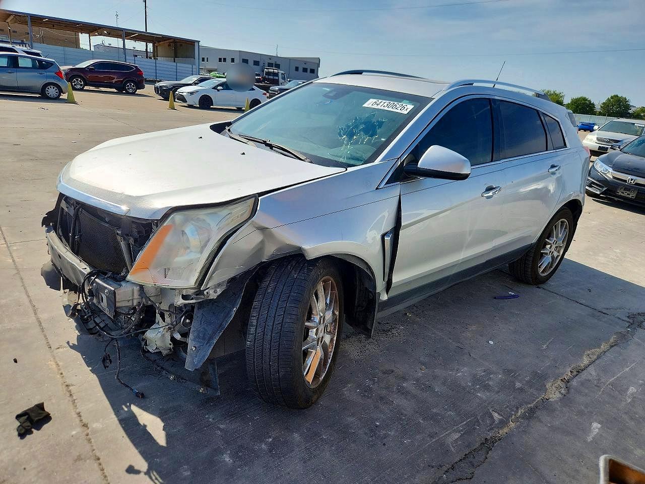 2013 Cadillac Srx Premium Collection Silver vin: 3GYFNEE30DS597610