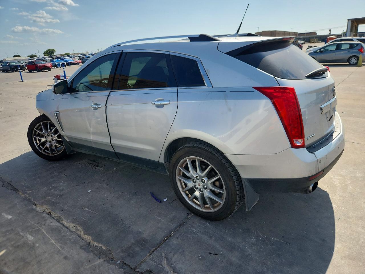 2013 Cadillac Srx Premium Collection Silver vin: 3GYFNEE30DS597610
