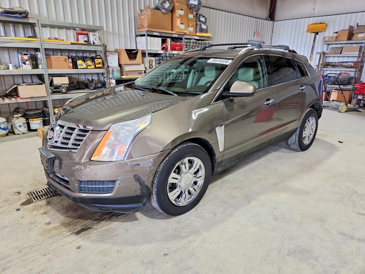 2014 Cadillac Srx Luxury Collection Tan vin: 3GYFNEE30ES562633