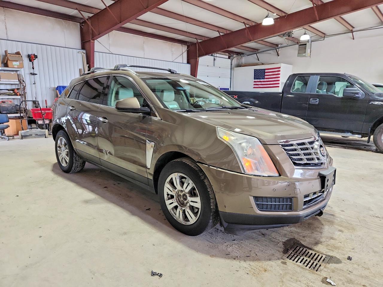 2014 Cadillac Srx Luxury Collection Tan vin: 3GYFNEE30ES562633