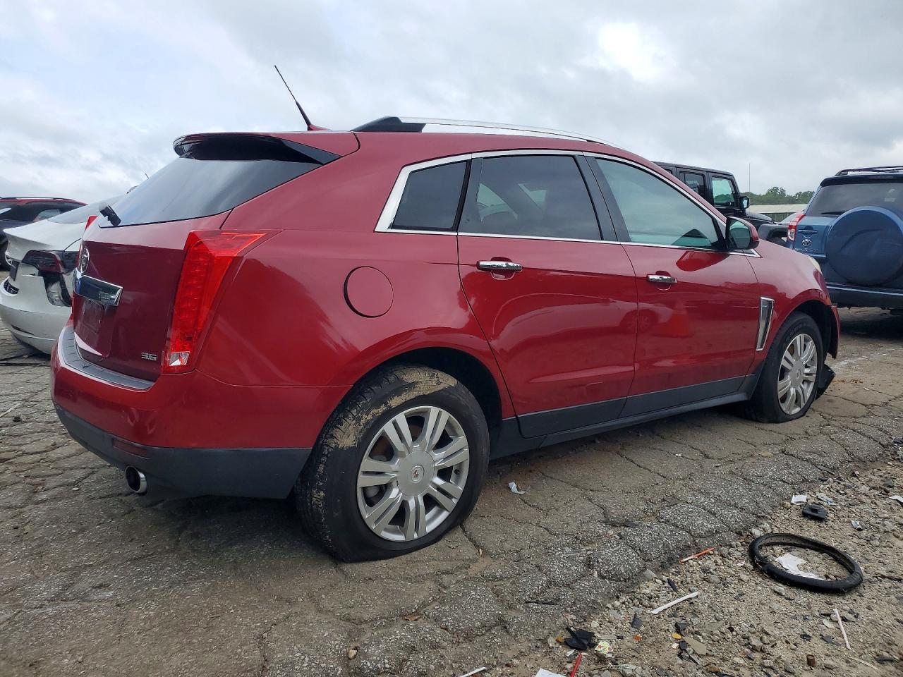 2014 Cadillac Srx Luxury Collection Red vin: 3GYFNEE30ES576838