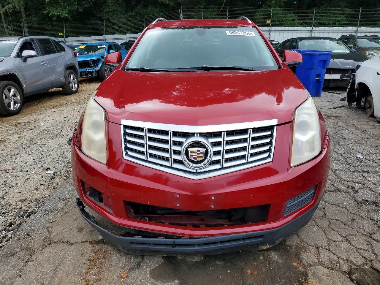 2014 Cadillac Srx Luxury Collection Red vin: 3GYFNEE30ES576838