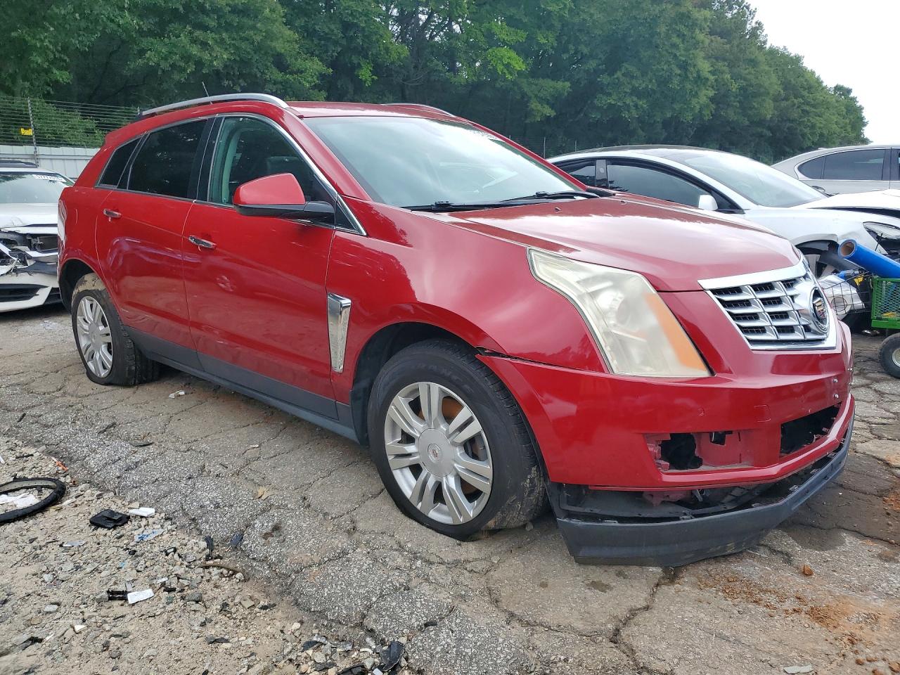 2014 Cadillac Srx Luxury Collection Red vin: 3GYFNEE30ES576838