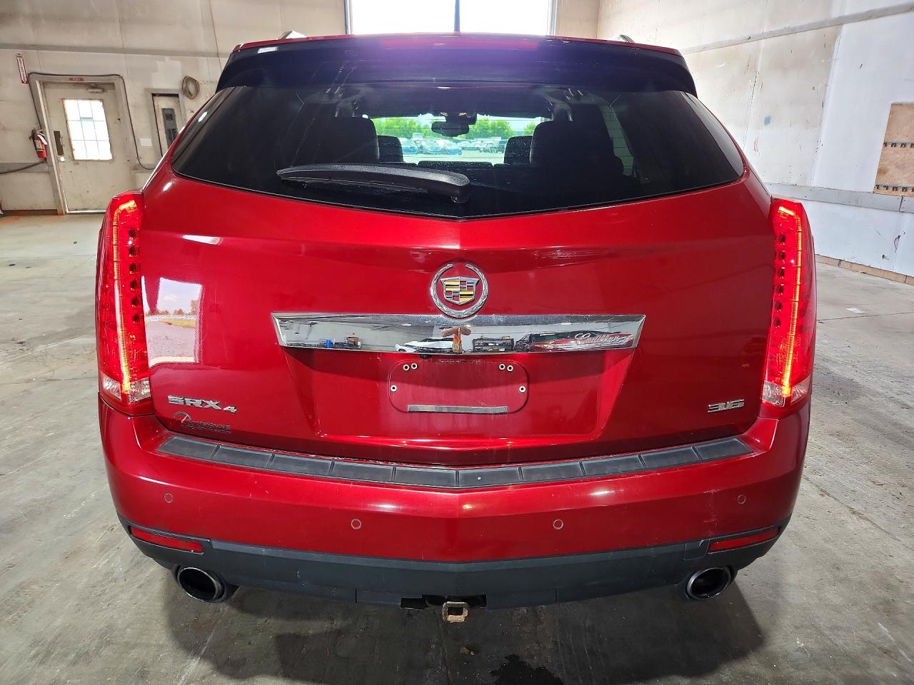 2014 Cadillac Srx Luxury Collection Красный vin: 3GYFNEE30ES616495