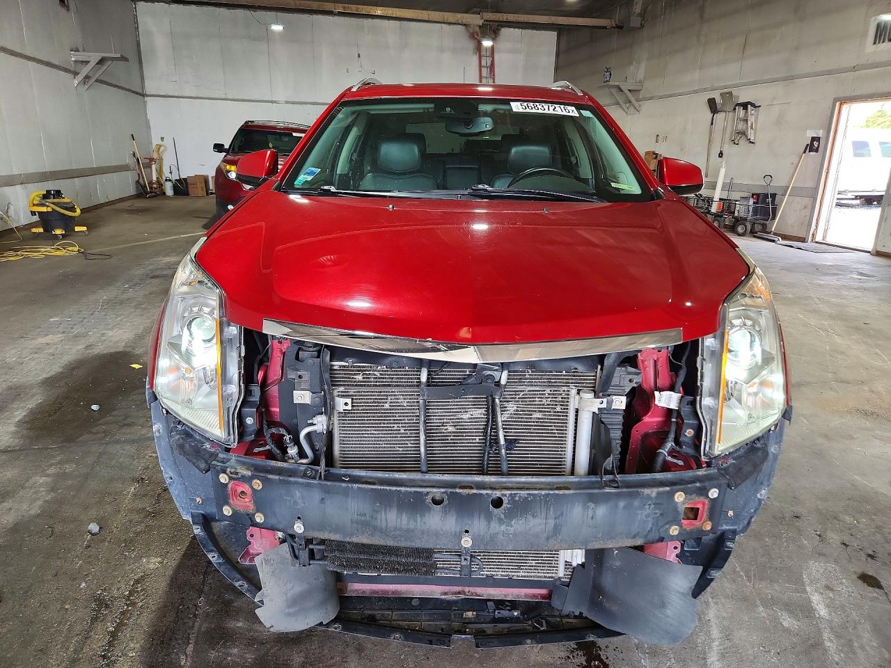 2014 Cadillac Srx Luxury Collection Красный vin: 3GYFNEE30ES616495