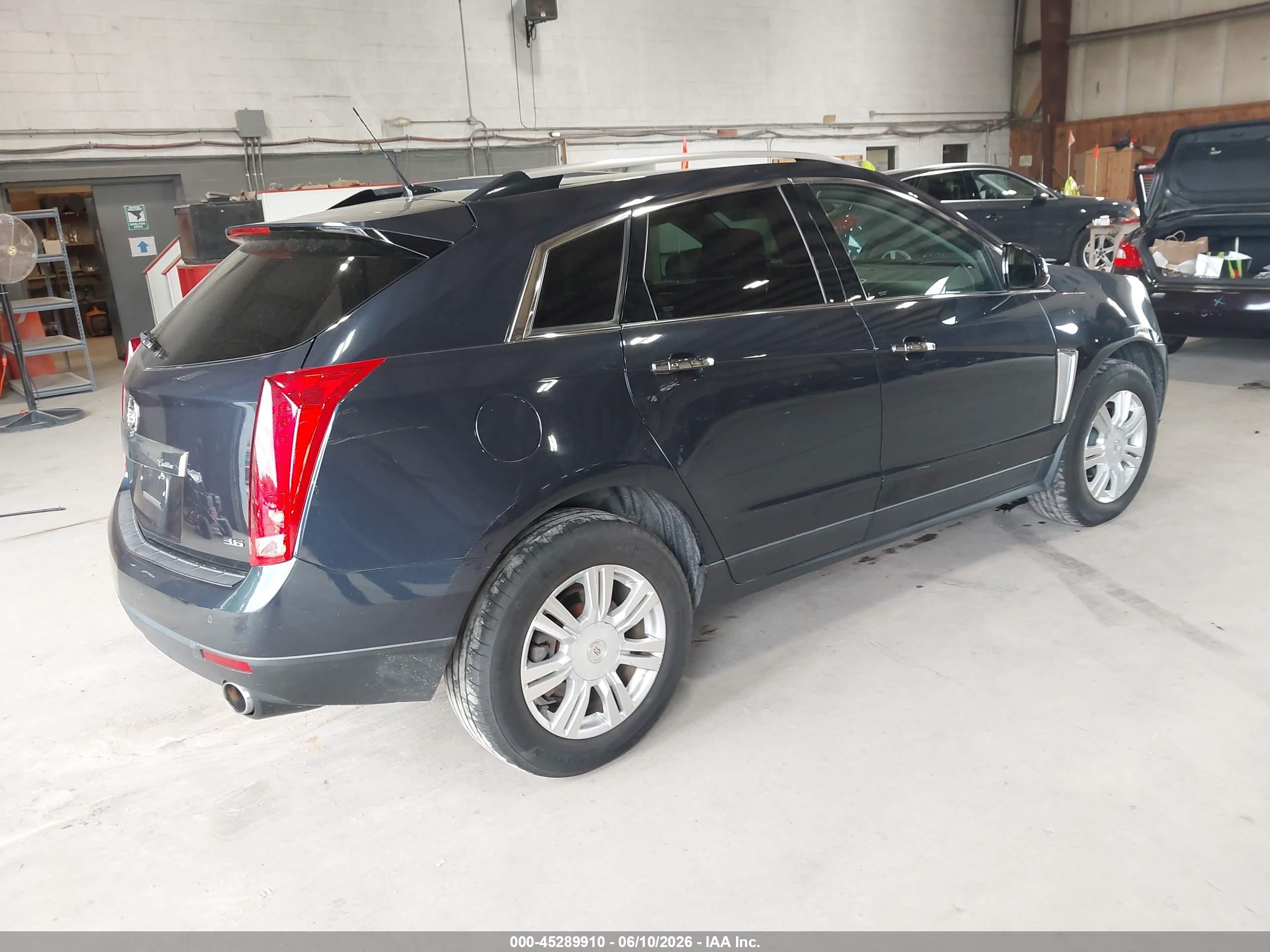 2014 Cadillac Srx Luxury Collection Dark Blue vin: 3GYFNEE30ES644944