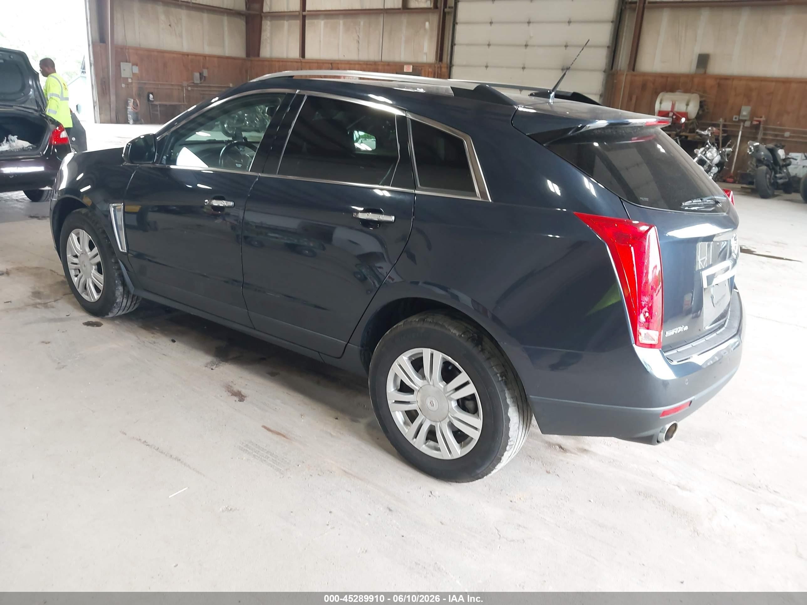 2014 Cadillac Srx Luxury Collection Dark Blue vin: 3GYFNEE30ES644944