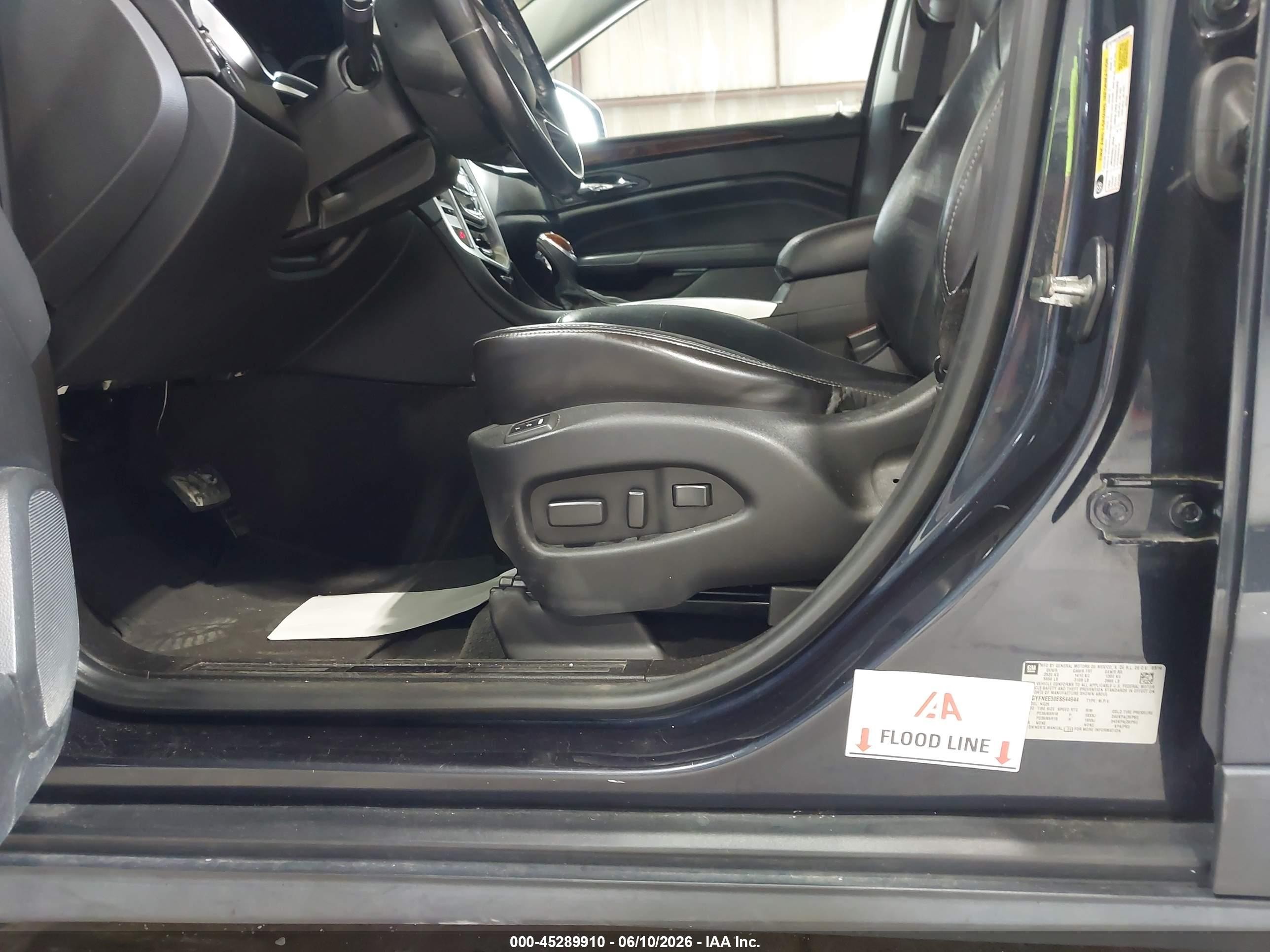 2014 Cadillac Srx Luxury Collection Dark Blue vin: 3GYFNEE30ES644944