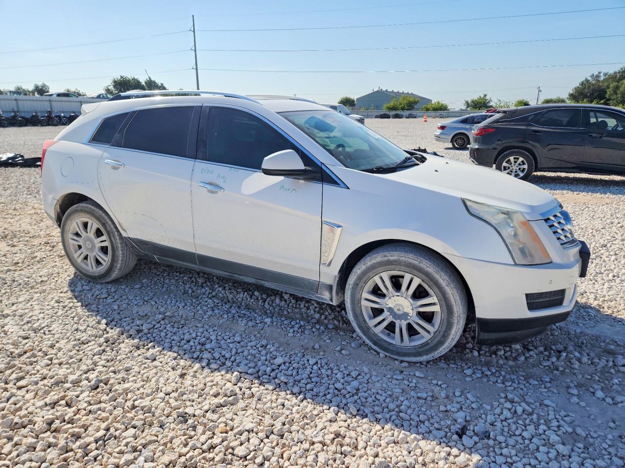 2014 Cadillac Srx Luxury Collection White vin: 3GYFNEE30ES653224