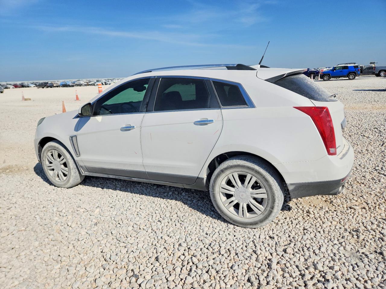 2014 Cadillac Srx Luxury Collection White vin: 3GYFNEE30ES653224
