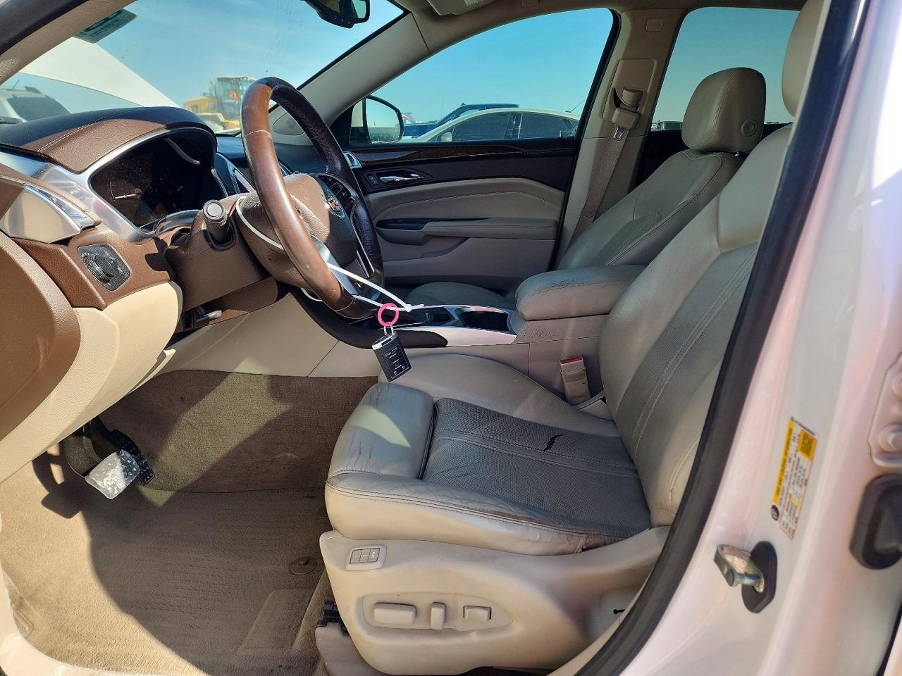2014 Cadillac Srx Luxury Collection White vin: 3GYFNEE30ES653224