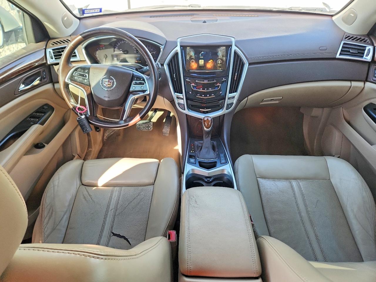 2014 Cadillac Srx Luxury Collection White vin: 3GYFNEE30ES653224