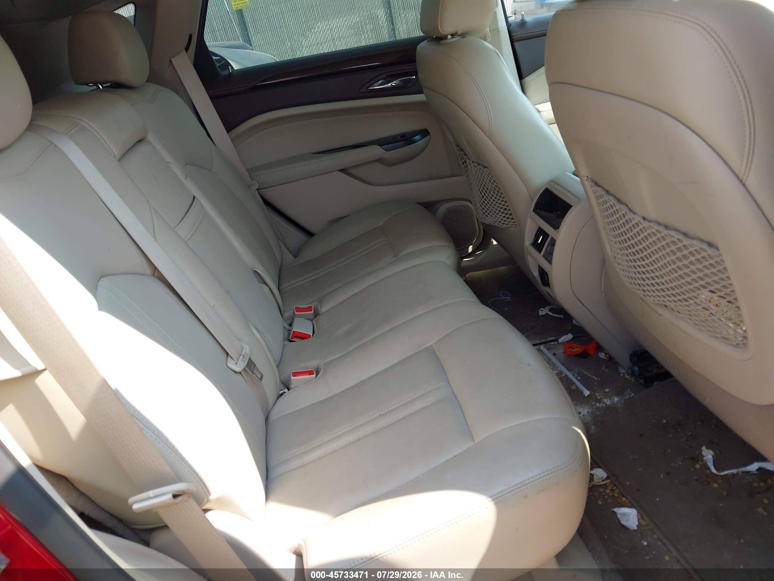 2014 Cadillac Srx Luxury Collection Red vin: 3GYFNEE30ES653353