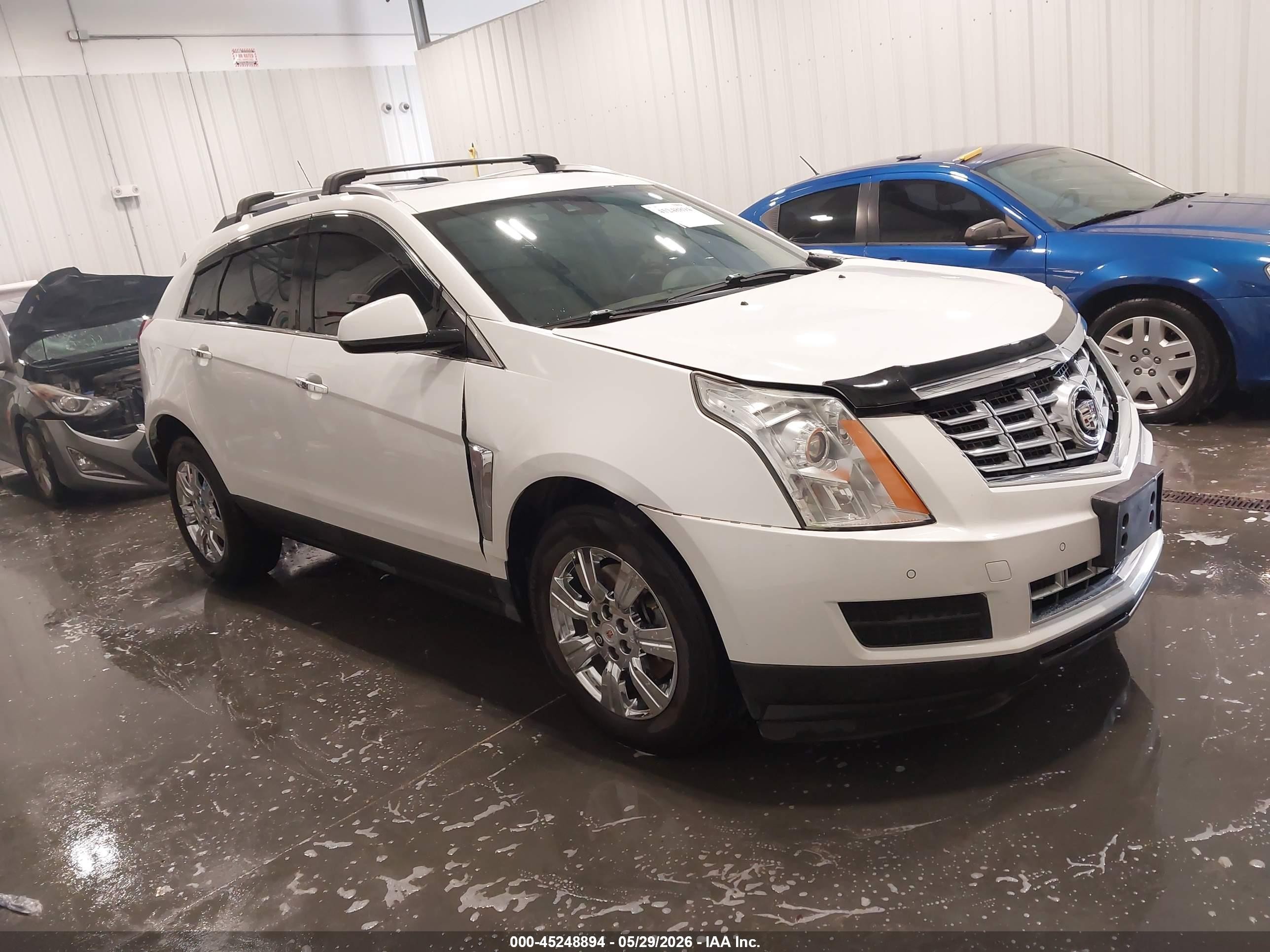 2014 Cadillac Srx Luxury Collection White vin: 3GYFNEE30ES687907