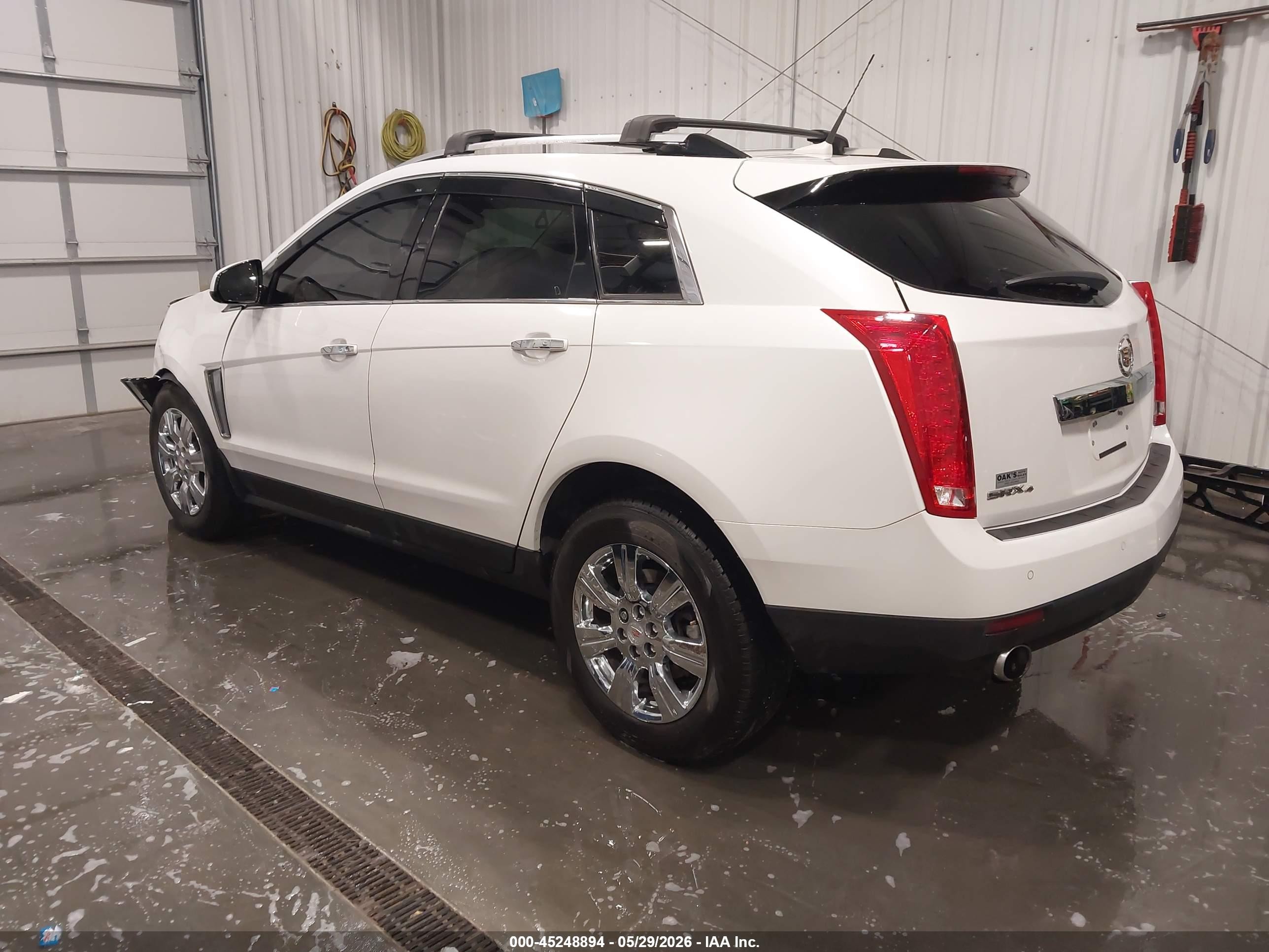 2014 Cadillac Srx Luxury Collection White vin: 3GYFNEE30ES687907