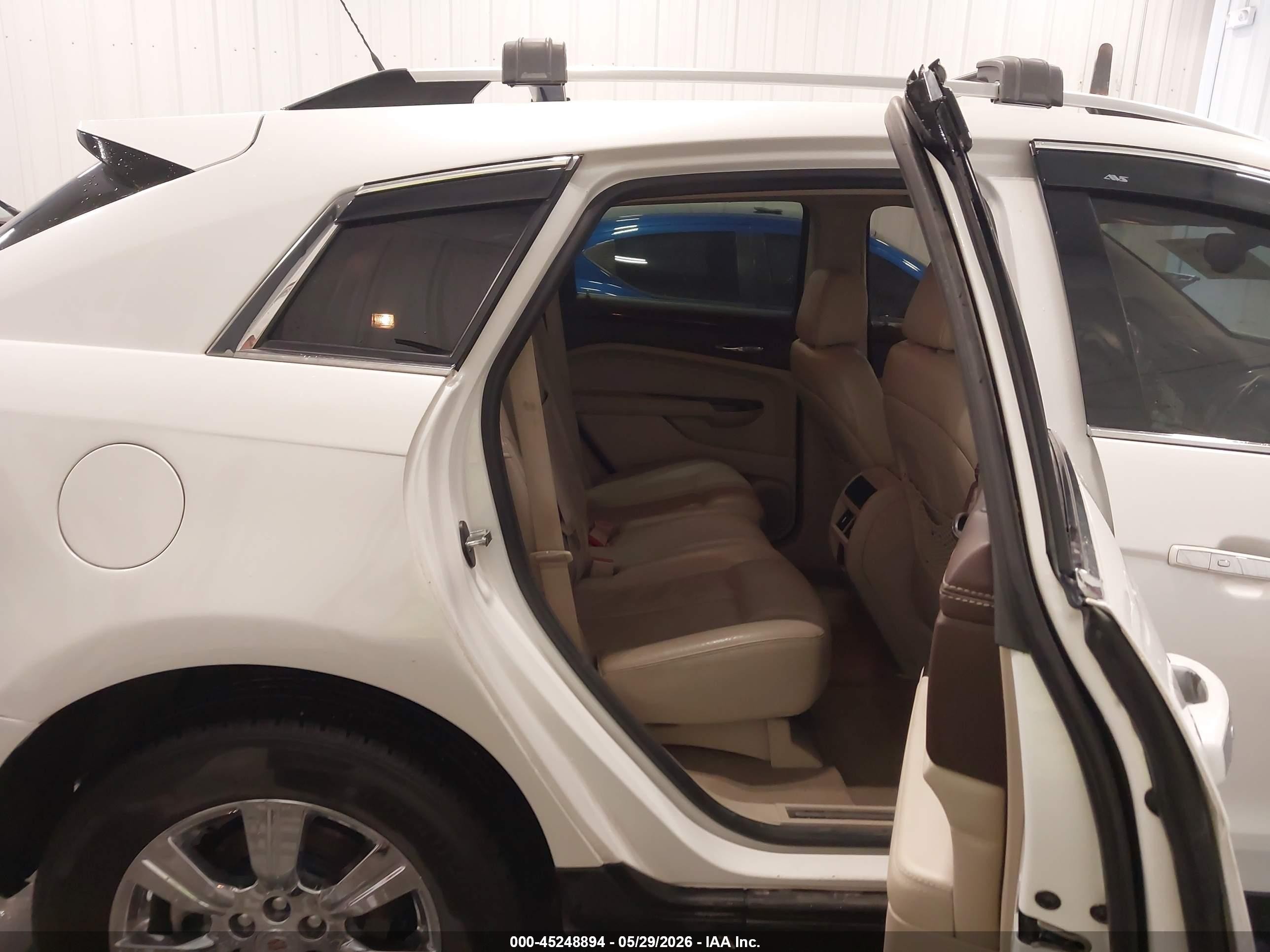 2014 Cadillac Srx Luxury Collection White vin: 3GYFNEE30ES687907