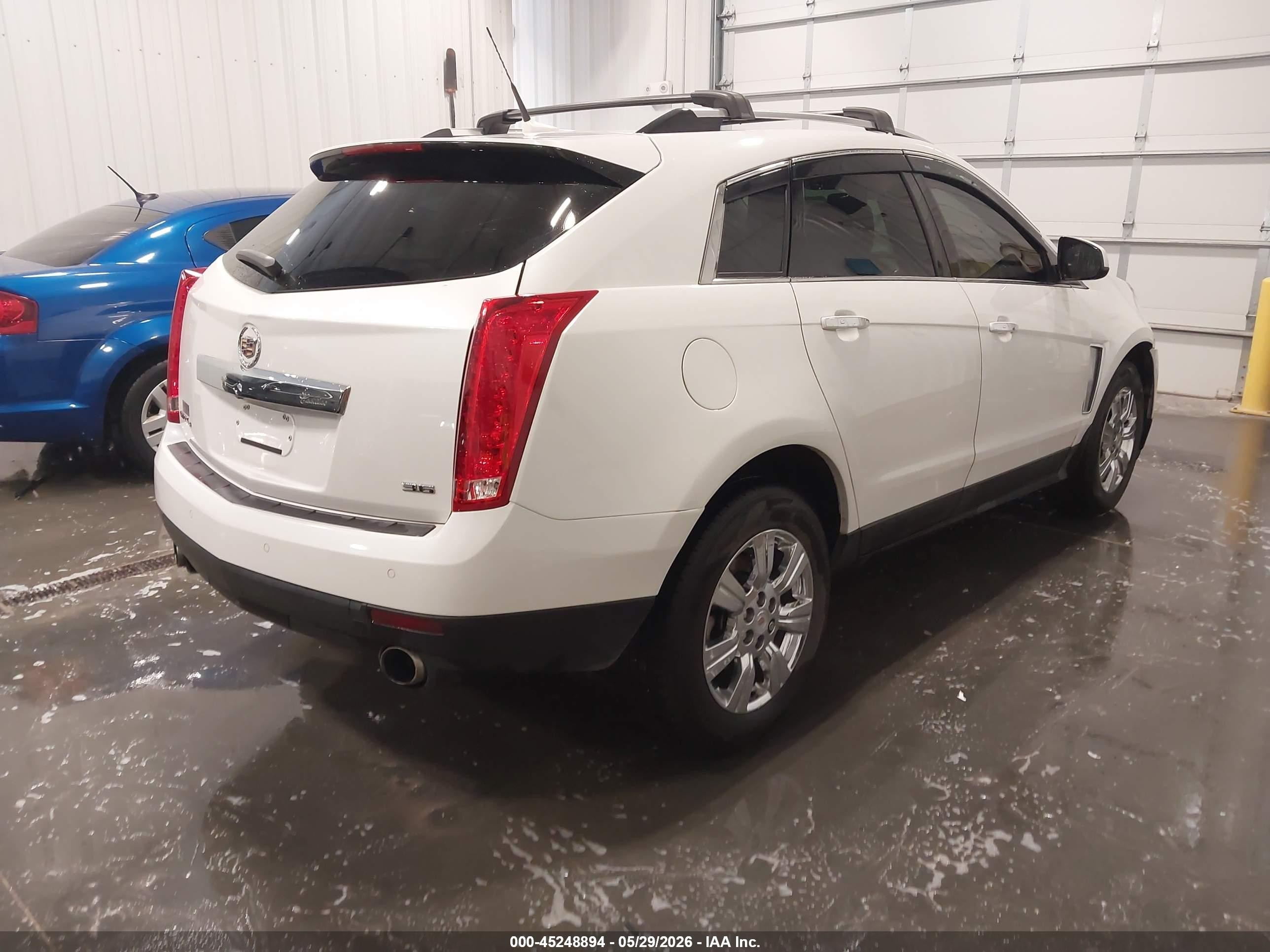 2014 Cadillac Srx Luxury Collection White vin: 3GYFNEE30ES687907