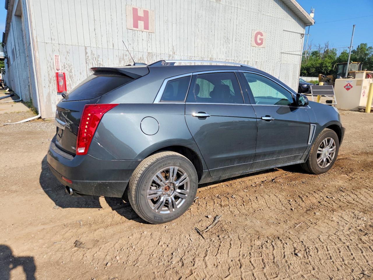 2015 Cadillac Srx Luxury Collection Серый vin: 3GYFNEE30FS536633