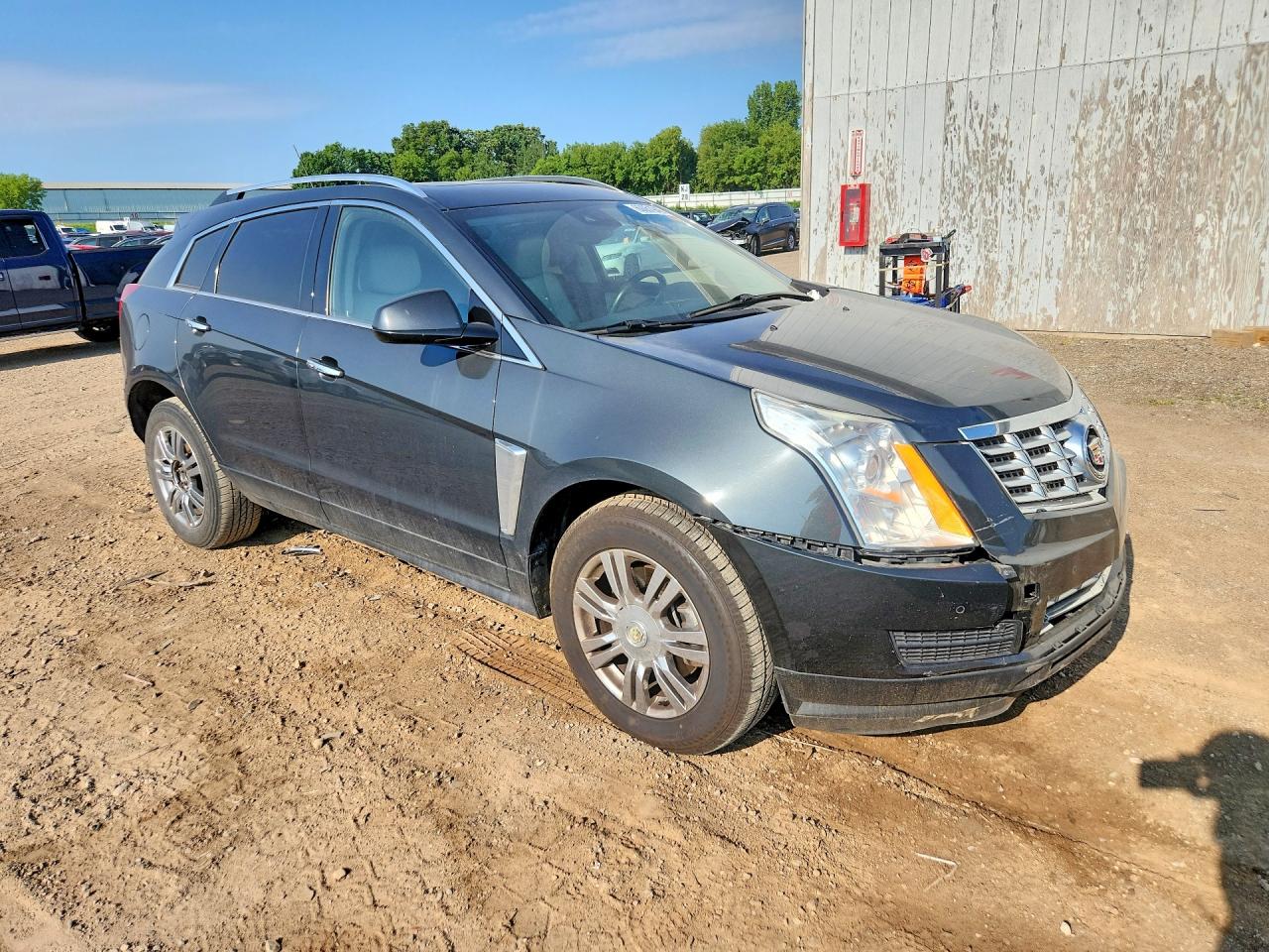 2015 Cadillac Srx Luxury Collection Серый vin: 3GYFNEE30FS536633