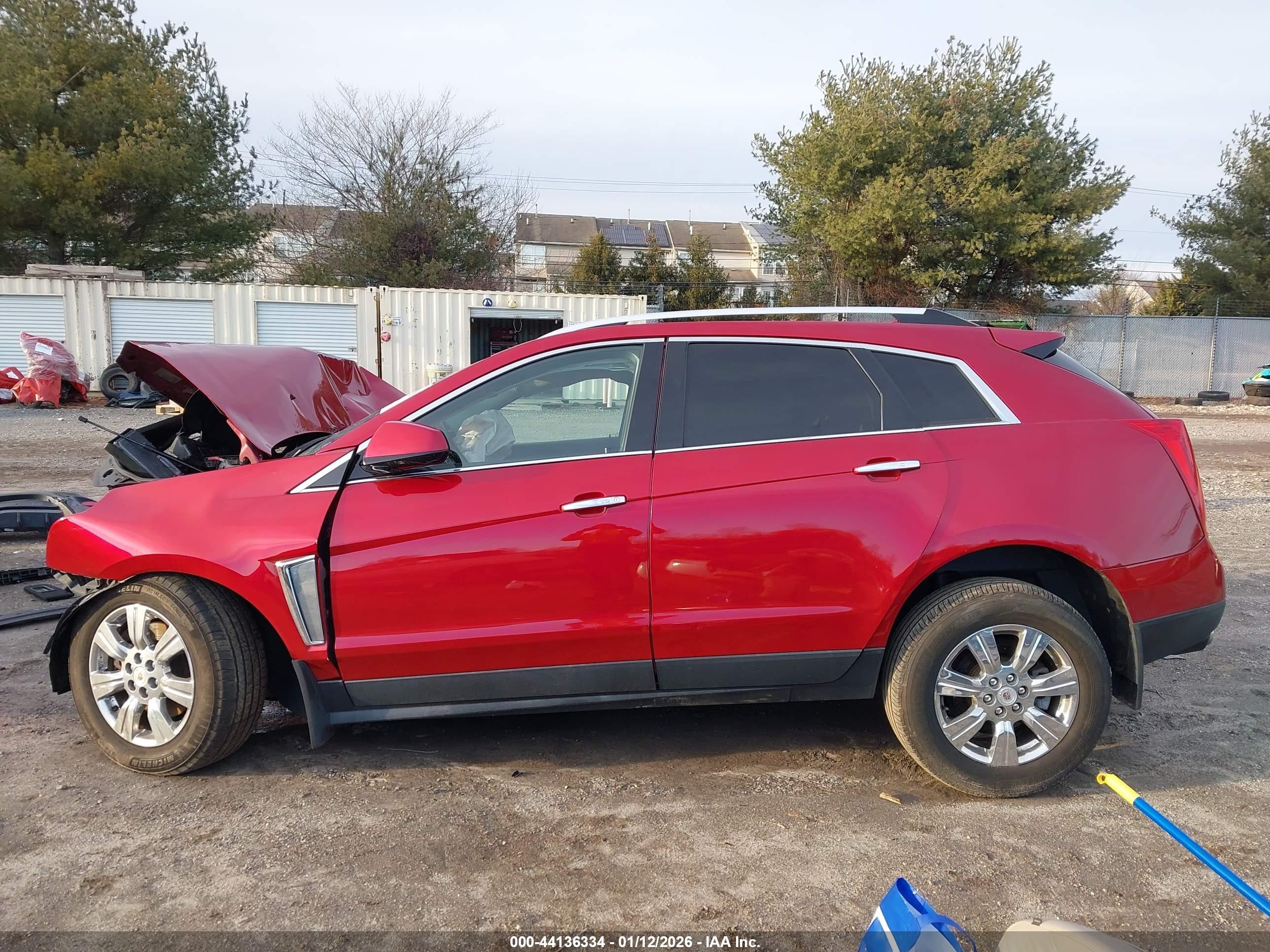 2016 Cadillac Srx Luxury Collection Red vin: 3GYFNEE30GS546399