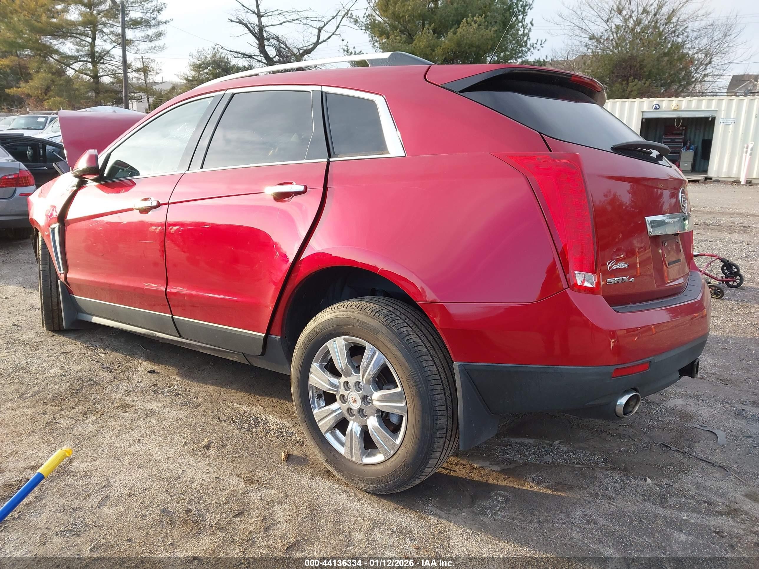 2016 Cadillac Srx Luxury Collection Red vin: 3GYFNEE30GS546399