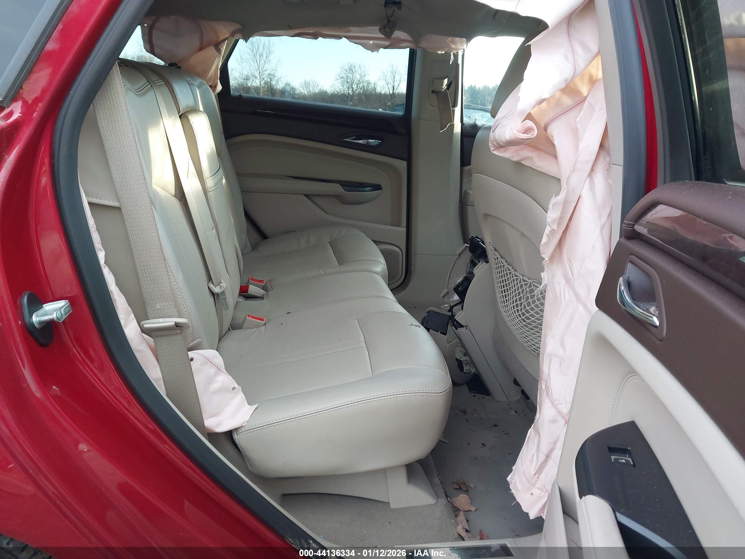 2016 Cadillac Srx Luxury Collection Red vin: 3GYFNEE30GS546399