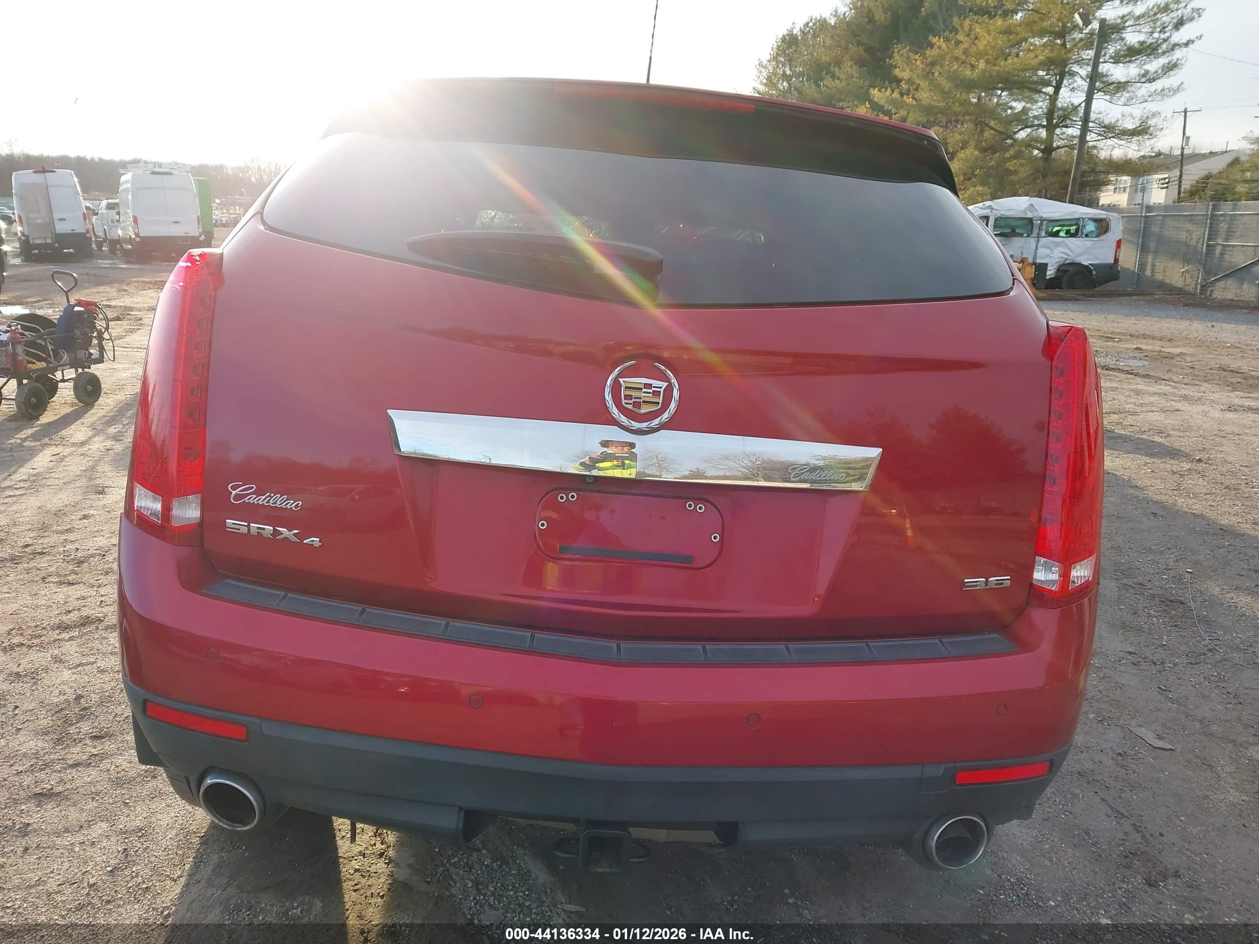 2016 Cadillac Srx Luxury Collection Red vin: 3GYFNEE30GS546399