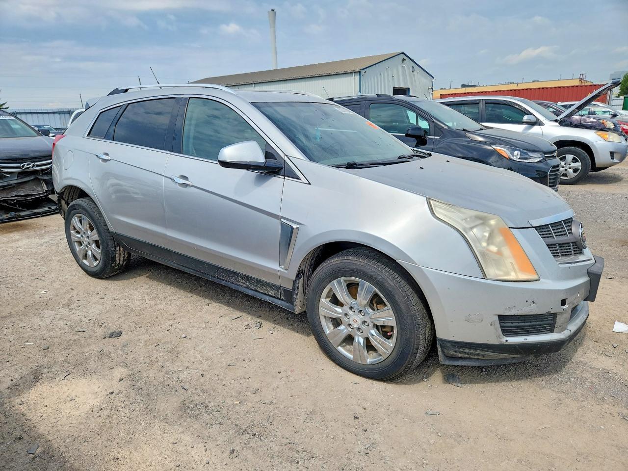 2014 Cadillac Srx Luxury Collection Silver vin: 3GYFNEE31ES533903
