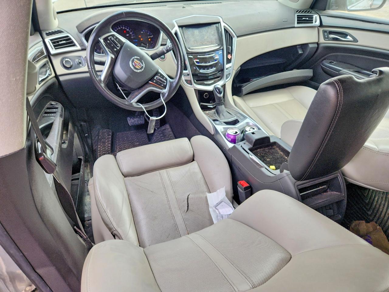 2014 Cadillac Srx Luxury Collection Silver vin: 3GYFNEE31ES533903