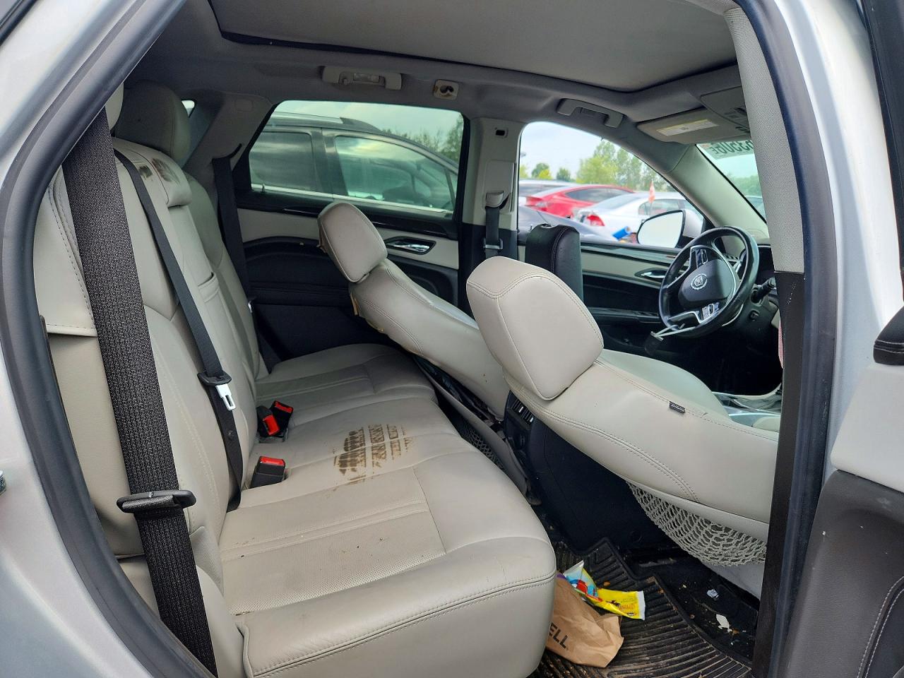 2014 Cadillac Srx Luxury Collection Silver vin: 3GYFNEE31ES533903