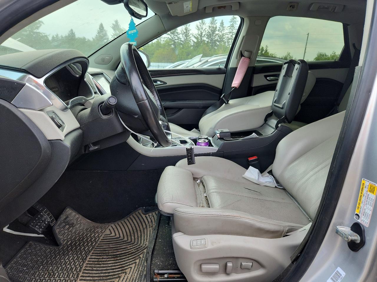 2014 Cadillac Srx Luxury Collection Silver vin: 3GYFNEE31ES533903