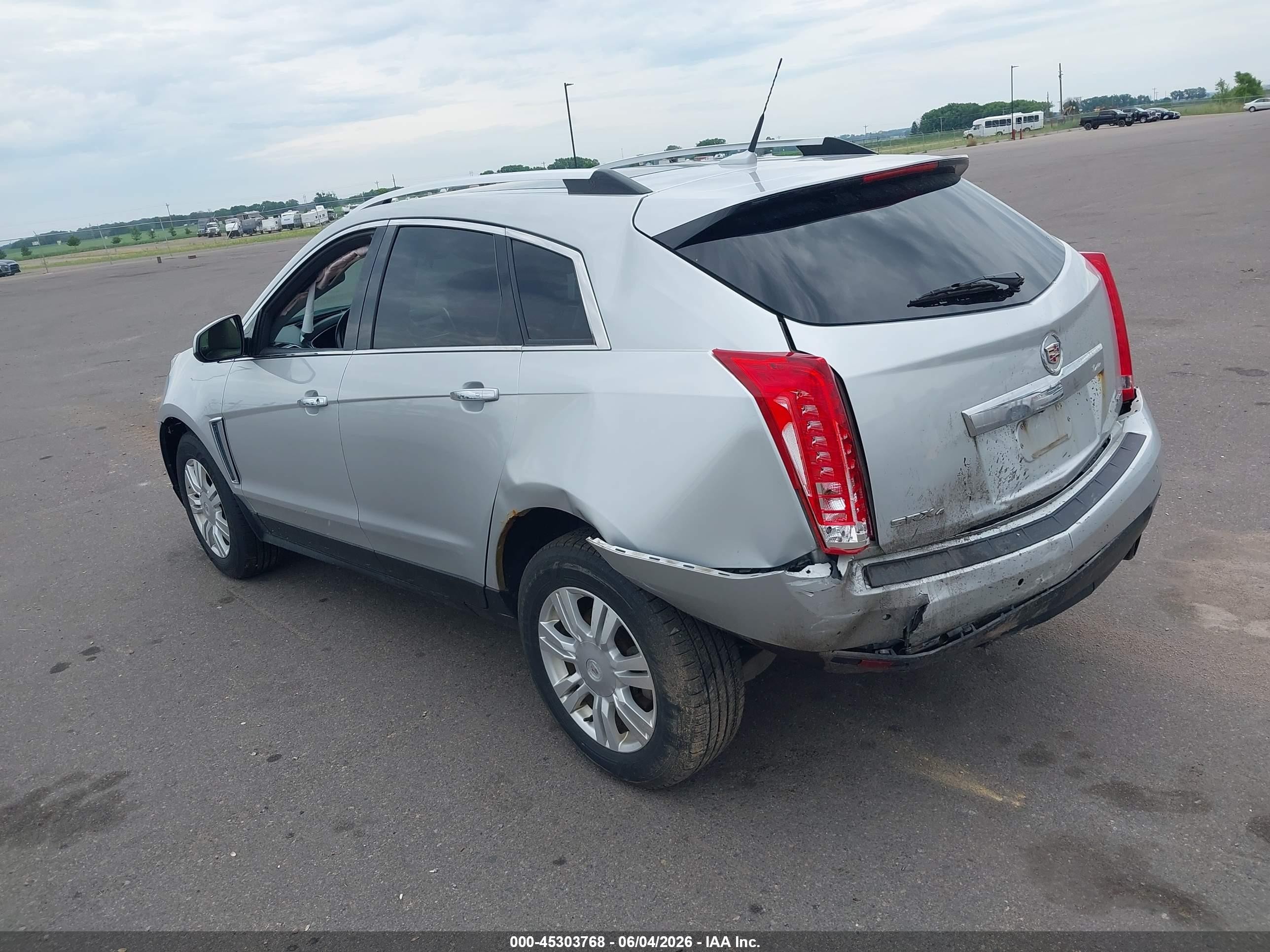 2014 Cadillac Srx Luxury Collection Silver vin: 3GYFNEE31ES686202