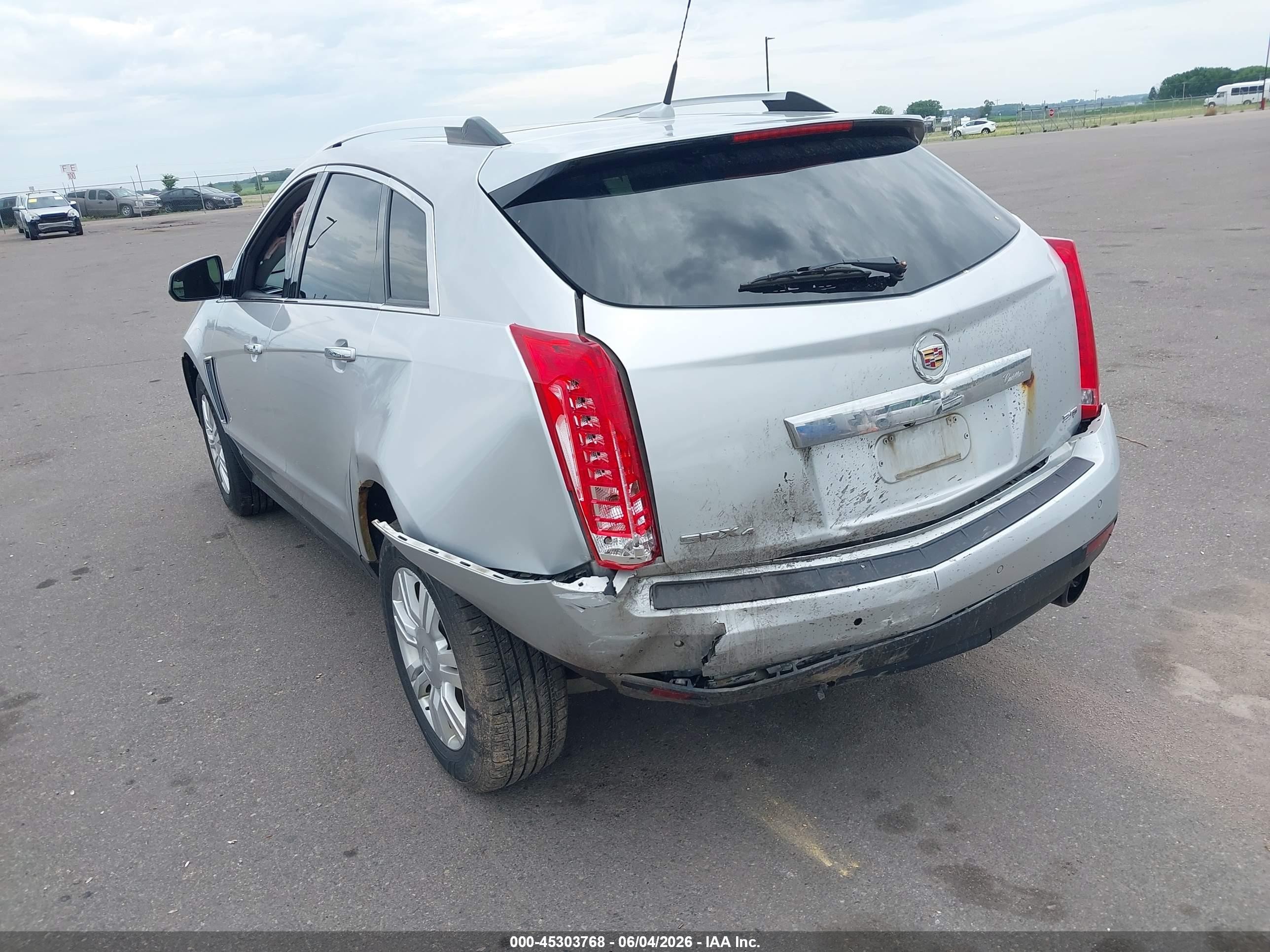 2014 Cadillac Srx Luxury Collection Silver vin: 3GYFNEE31ES686202