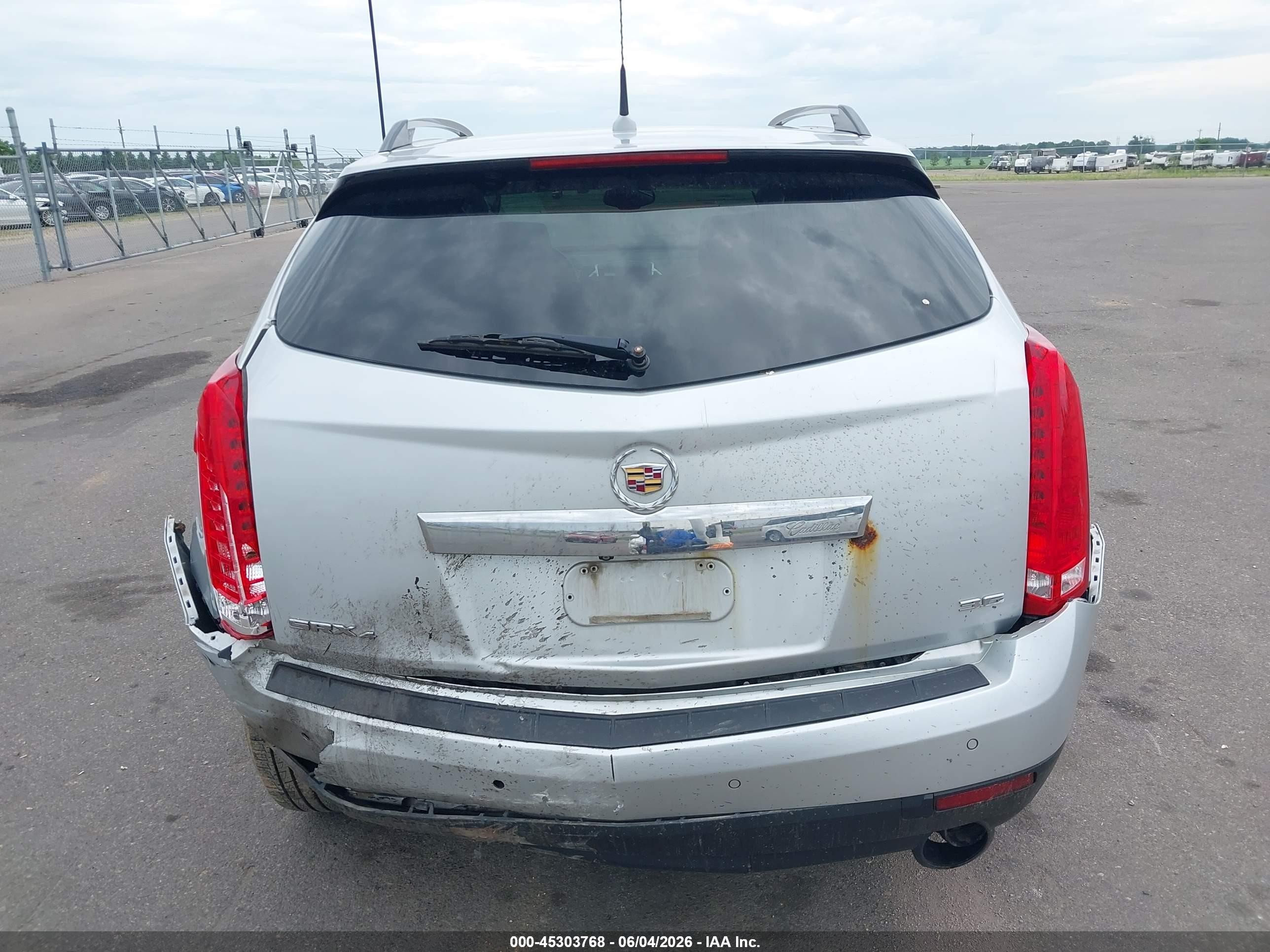 2014 Cadillac Srx Luxury Collection Silver vin: 3GYFNEE31ES686202