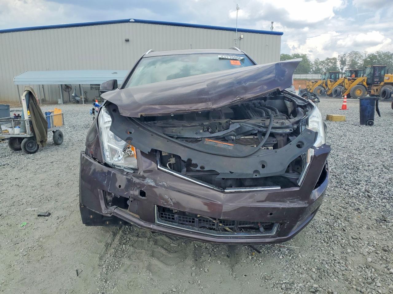 2015 Cadillac Srx Luxury Brown vin: 3GYFNEE31FS577370