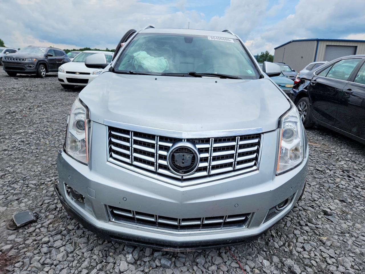 2015 Cadillac Srx Luxury Collection Silver vin: 3GYFNEE31FS611694