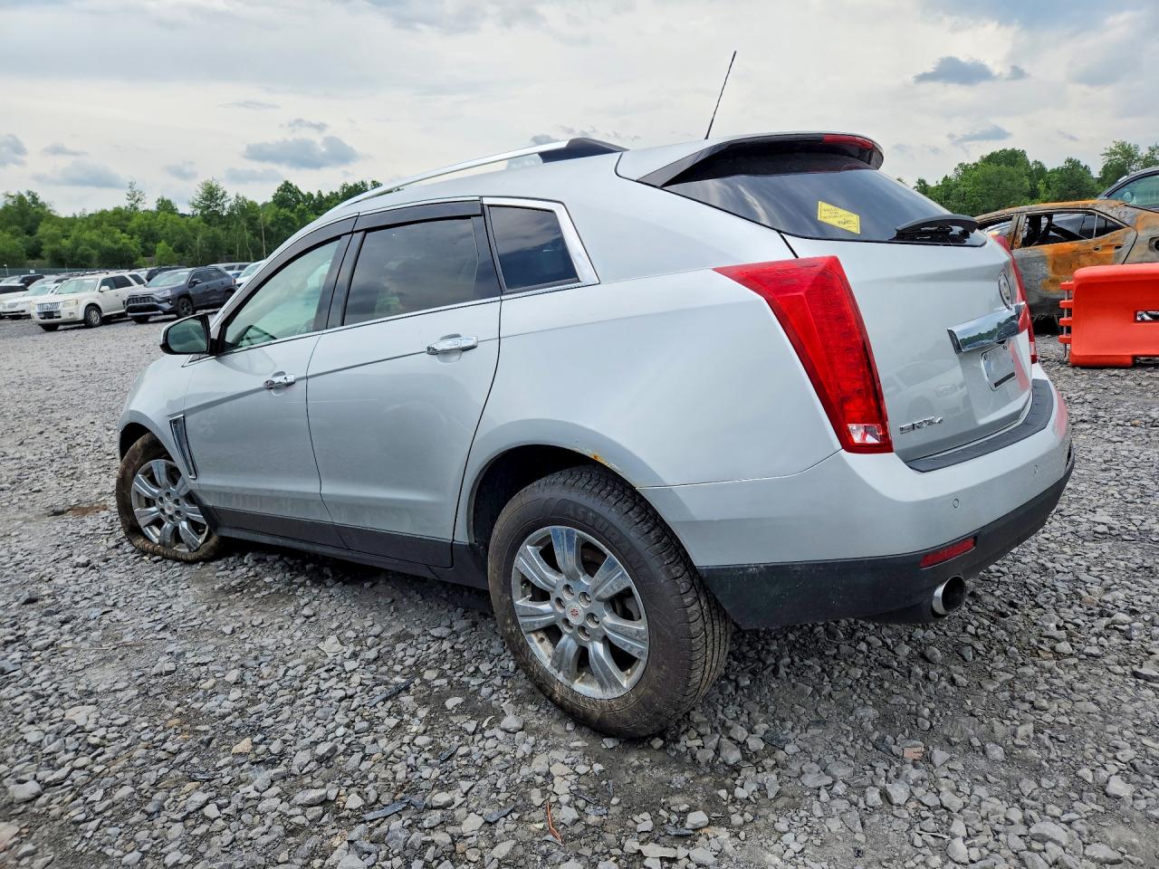 2015 Cadillac Srx Luxury Collection Silver vin: 3GYFNEE31FS611694