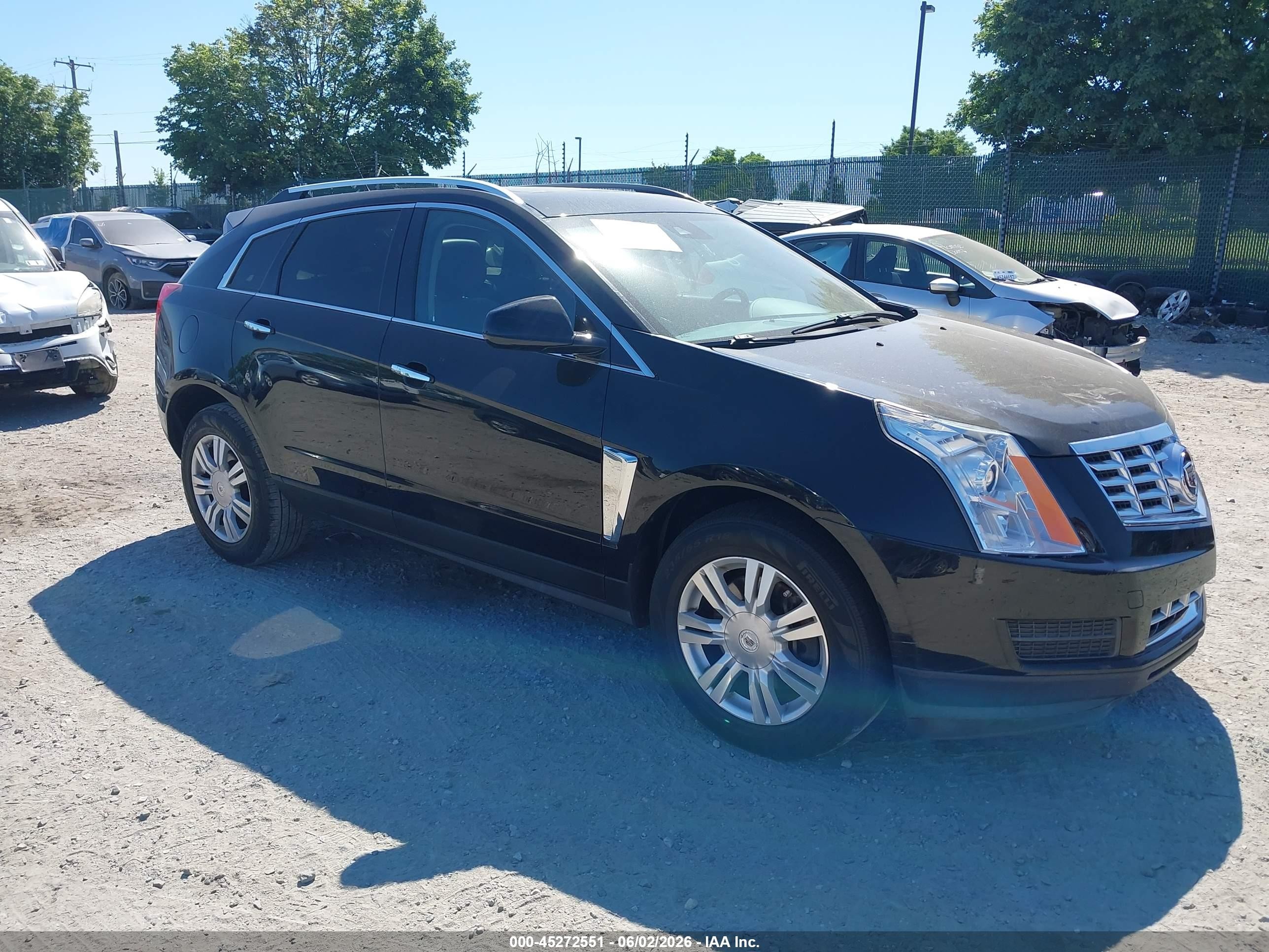 2015 Cadillac Srx Luxury Collection Black vin: 3GYFNEE31FS612831