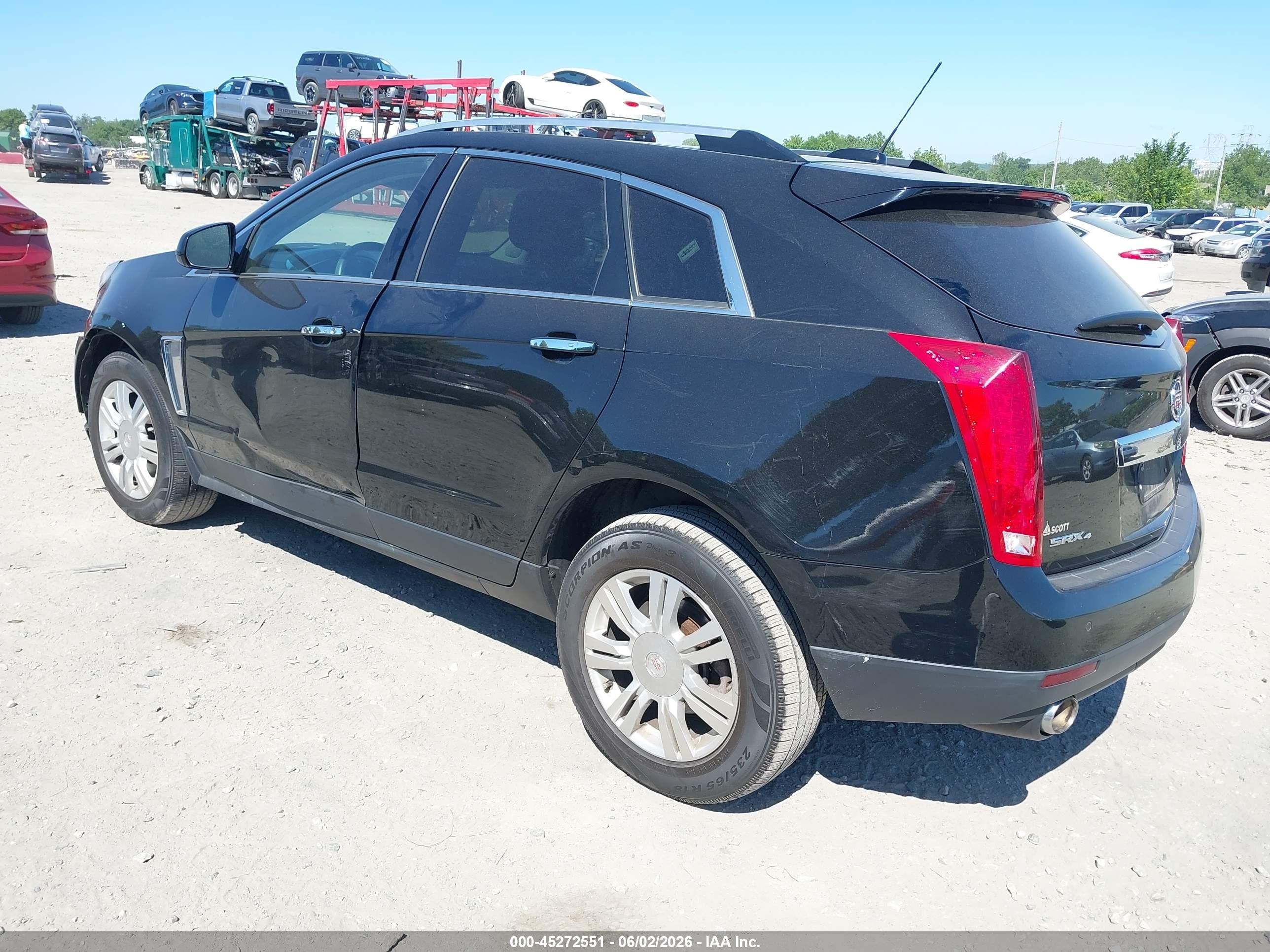 2015 Cadillac Srx Luxury Collection Black vin: 3GYFNEE31FS612831
