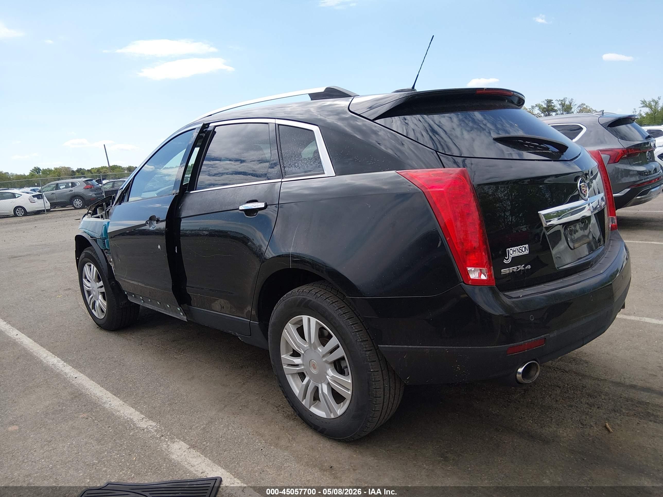 2015 Cadillac Srx Luxury Collection Black vin: 3GYFNEE31FS640497
