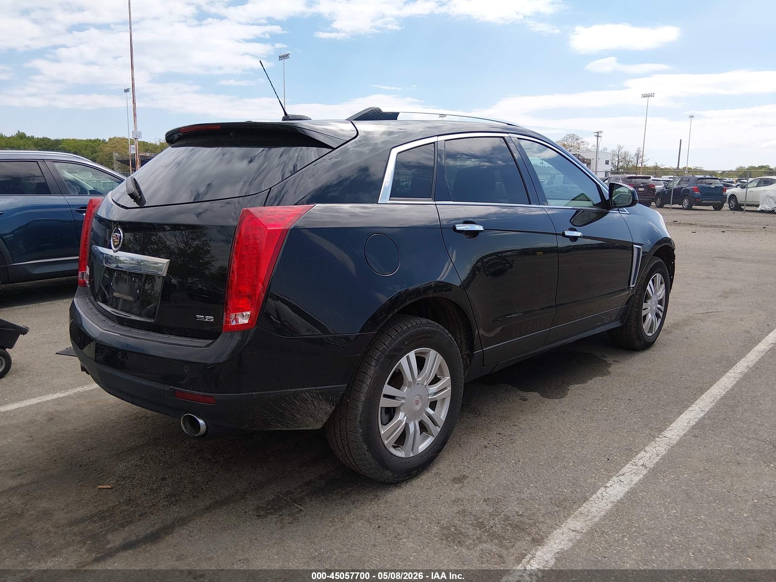 2015 Cadillac Srx Luxury Collection Black vin: 3GYFNEE31FS640497