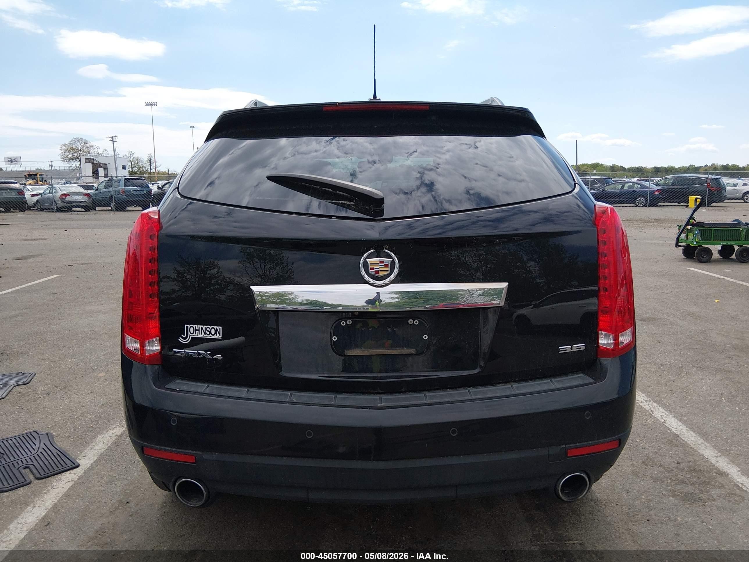 2015 Cadillac Srx Luxury Collection Black vin: 3GYFNEE31FS640497
